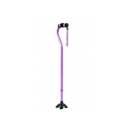 SKY MEDSUPPLY INTERNATIONAL Sky Medsupply International SM-060001PPQWR Sky Med Self-Standing Designer Bling Cane Collection in Wisteria-Rose SM-060001PPQWR